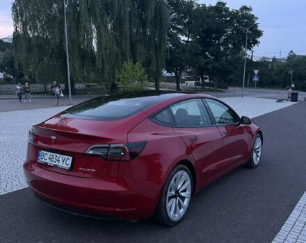 Тесла Модель 3 2020 у Львові на Automoto.ua Червоний Тесла Модель 3, об'ємом двигуна 0 л та пробігом 29 тис. км за 21999 $, фото 2 на Automoto.ua