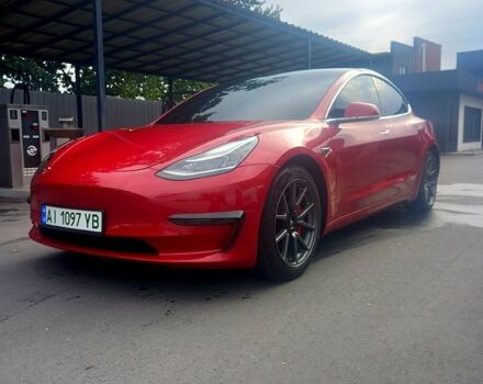 Красный Тесла Модель 3, объемом двигателя 0 л и пробегом 103 тыс. км за 24000 $, фото 2 на Automoto.ua