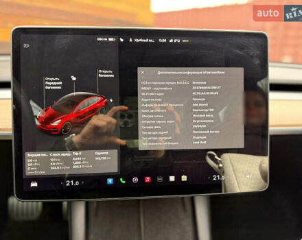 Червоний Тесла Модель 3, об'ємом двигуна 0 л та пробігом 145 тис. км за 18999 $, фото 18 на Automoto.ua