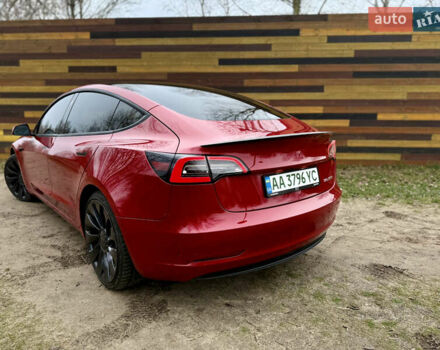 Червоний Тесла Модель 3, об'ємом двигуна 0 л та пробігом 145 тис. км за 18999 $, фото 7 на Automoto.ua