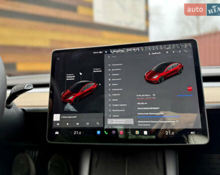 Червоний Тесла Модель 3, об'ємом двигуна 0 л та пробігом 145 тис. км за 18999 $, фото 16 на Automoto.ua