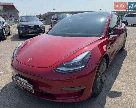 Червоний Тесла Модель 3, об'ємом двигуна 0 л та пробігом 126 тис. км за 20990 $, фото 1 на Automoto.ua