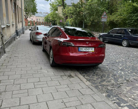 Червоний Тесла Модель 3, об'ємом двигуна 0 л та пробігом 46 тис. км за 19200 $, фото 4 на Automoto.ua