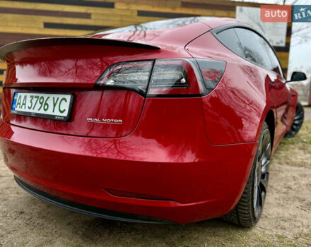 Червоний Тесла Модель 3, об'ємом двигуна 0 л та пробігом 145 тис. км за 18999 $, фото 11 на Automoto.ua