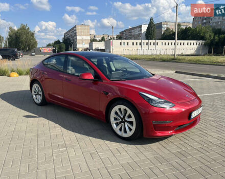 Червоний Тесла Модель 3, об'ємом двигуна 0 л та пробігом 96 тис. км за 20500 $, фото 4 на Automoto.ua