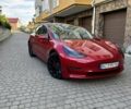 Красный Тесла Модель 3, объемом двигателя 0 л и пробегом 75 тыс. км за 27500 $, фото 2 на Automoto.ua