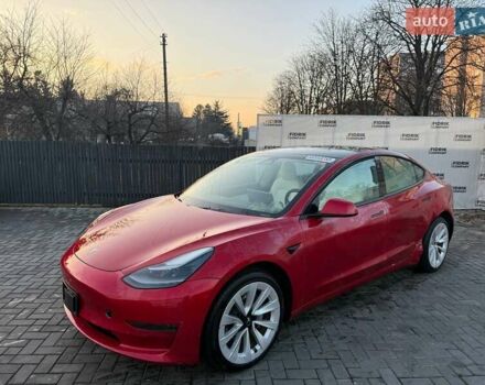 Красный Тесла Модель 3, объемом двигателя 0 л и пробегом 187 тыс. км за 13600 $, фото 2 на Automoto.ua