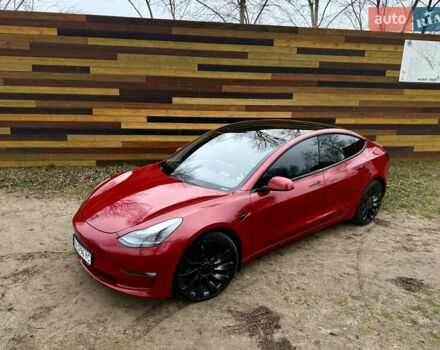 Червоний Тесла Модель 3, об'ємом двигуна 0 л та пробігом 145 тис. км за 18999 $, фото 6 на Automoto.ua