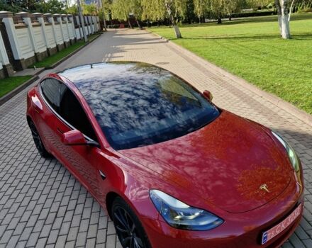 Красный Тесла Модель 3, объемом двигателя 0 л и пробегом 64 тыс. км за 23000 $, фото 5 на Automoto.ua