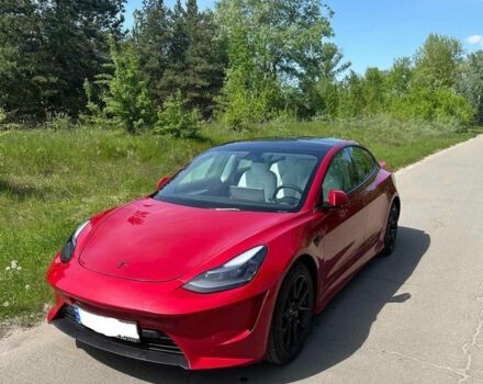 Красный Тесла Модель 3, объемом двигателя 0 л и пробегом 114 тыс. км за 21600 $, фото 8 на Automoto.ua
