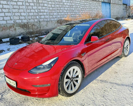 Червоний Тесла Модель 3, об'ємом двигуна 0 л та пробігом 70 тис. км за 23000 $, фото 1 на Automoto.ua