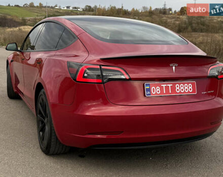 Тесла Модель 3 2021 в Дрогобыче на Automoto.ua Красный Тесла Модель 3, объемом двигателя 0 л и пробегом 145 тыс. км за 19599 $, фото 24 на Automoto.ua