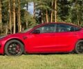 Красный Тесла Модель 3, объемом двигателя 0 л и пробегом 87 тыс. км за 11500 $, фото 1 на Automoto.ua