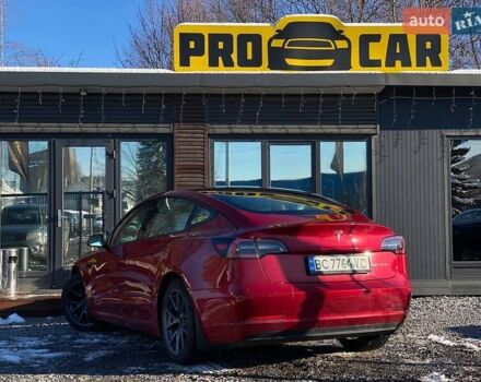 Красный Тесла Модель 3, объемом двигателя 0 л и пробегом 147 тыс. км за 18900 $, фото 3 на Automoto.ua