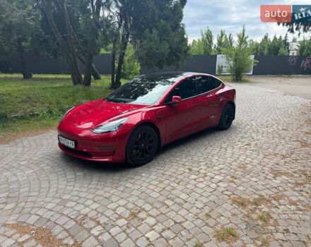 Червоний Тесла Модель 3, об'ємом двигуна 0 л та пробігом 68 тис. км за 20800 $, фото 1 на Automoto.ua
