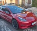 Красный Тесла Модель 3, объемом двигателя 0 л и пробегом 47 тыс. км за 17500 $, фото 1 на Automoto.ua