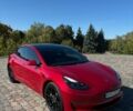 Красный Тесла Модель 3, объемом двигателя 0 л и пробегом 97 тыс. км за 17000 $, фото 1 на Automoto.ua