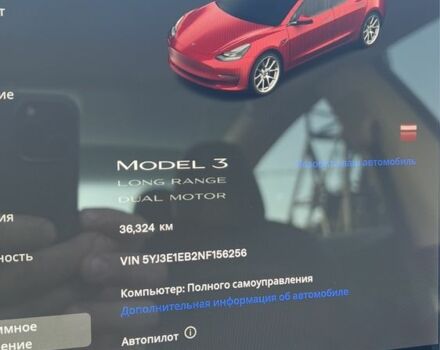 Красный Тесла Модель 3, объемом двигателя 0 л и пробегом 35 тыс. км за 22000 $, фото 6 на Automoto.ua