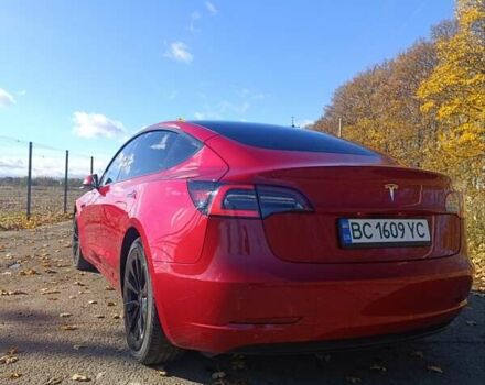 Красный Тесла Модель 3, объемом двигателя 0 л и пробегом 156 тыс. км за 19500 $, фото 5 на Automoto.ua