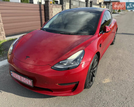 Красный Тесла Модель 3, объемом двигателя 0 л и пробегом 164 тыс. км за 17200 $, фото 21 на Automoto.ua