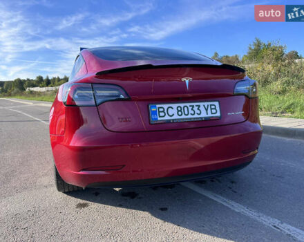 Червоний Тесла Модель 3, об'ємом двигуна 0 л та пробігом 85 тис. км за 23500 $, фото 4 на Automoto.ua