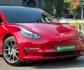Красный Тесла Модель 3, объемом двигателя 0 л и пробегом 14 тыс. км за 25500 $, фото 1 на Automoto.ua