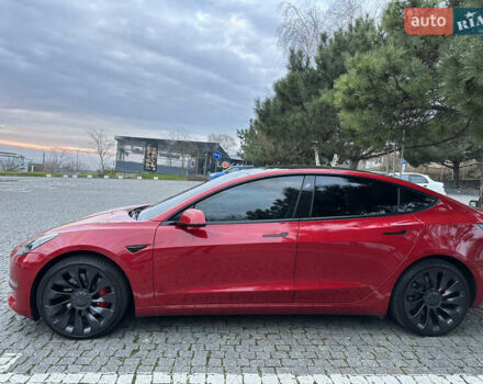 Красный Тесла Модель 3, объемом двигателя 0 л и пробегом 29 тыс. км за 23000 $, фото 6 на Automoto.ua