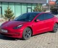 Красный Тесла Модель 3, объемом двигателя 0 л и пробегом 75 тыс. км за 21500 $, фото 1 на Automoto.ua
