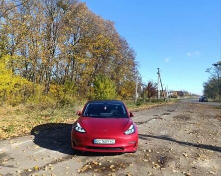 Червоний Тесла Модель 3, об'ємом двигуна 0 л та пробігом 156 тис. км за 19300 $, фото 3 на Automoto.ua