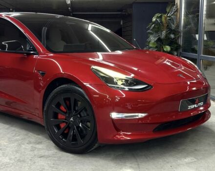 Червоний Тесла Модель 3, об'ємом двигуна 0 л та пробігом 43 тис. км за 22900 $, фото 3 на Automoto.ua