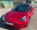 Красный Тесла Модель 3, объемом двигателя 0 л и пробегом 75 тыс. км за 21500 $, фото 1 на Automoto.ua