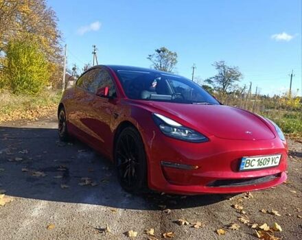 Красный Тесла Модель 3, объемом двигателя 0 л и пробегом 156 тыс. км за 19500 $, фото 15 на Automoto.ua