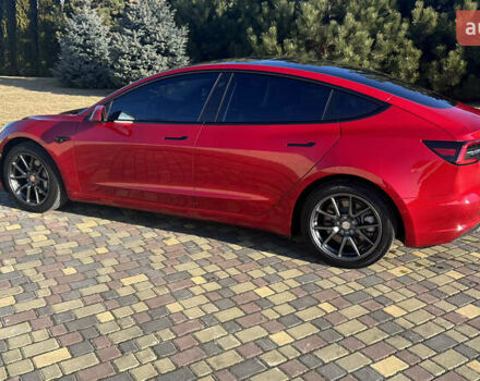 Красный Тесла Модель 3, объемом двигателя 0 л и пробегом 58 тыс. км за 21500 $, фото 3 на Automoto.ua