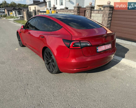 Красный Тесла Модель 3, объемом двигателя 0 л и пробегом 164 тыс. км за 17200 $, фото 16 на Automoto.ua