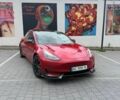 Красный Тесла Модель 3, объемом двигателя 0 л и пробегом 130 тыс. км за 18500 $, фото 1 на Automoto.ua