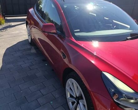 Красный Тесла Модель 3, объемом двигателя 0 л и пробегом 156 тыс. км за 19500 $, фото 41 на Automoto.ua