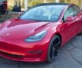 Красный Тесла Модель 3, объемом двигателя 0 л и пробегом 12 тыс. км за 8500 $, фото 1 на Automoto.ua