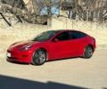 Красный Тесла Модель 3, объемом двигателя 0 л и пробегом 63 тыс. км за 21800 $, фото 1 на Automoto.ua