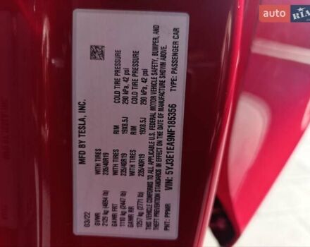 Красный Тесла Модель 3, объемом двигателя 0 л и пробегом 156 тыс. км за 19000 $, фото 33 на Automoto.ua