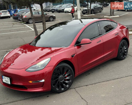 Червоний Тесла Модель 3, об'ємом двигуна 0 л та пробігом 30 тис. км за 23900 $, фото 4 на Automoto.ua