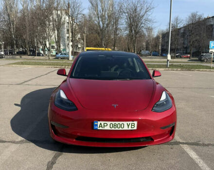 Червоний Тесла Модель 3, об'ємом двигуна 0 л та пробігом 21 тис. км за 27900 $, фото 2 на Automoto.ua