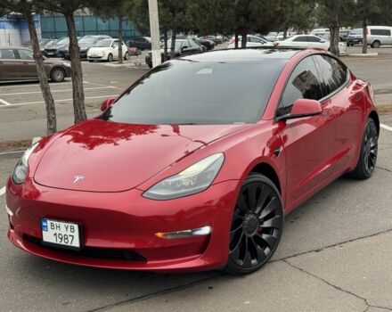 Червоний Тесла Модель 3, об'ємом двигуна 0 л та пробігом 30 тис. км за 23900 $, фото 2 на Automoto.ua