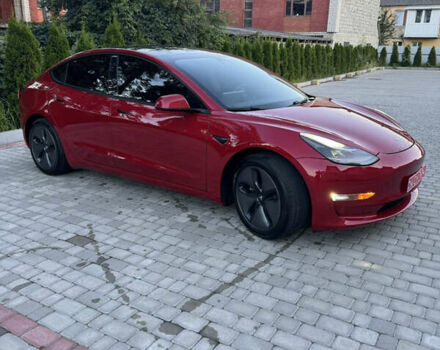 Красный Тесла Модель 3, объемом двигателя 0 л и пробегом 33 тыс. км за 21999 $, фото 44 на Automoto.ua