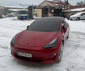 Красный Тесла Модель 3, объемом двигателя 0 л и пробегом 50 тыс. км за 24000 $, фото 1 на Automoto.ua