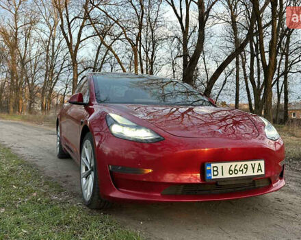 Красный Тесла Модель 3, объемом двигателя 0 л и пробегом 177 тыс. км за 16000 $, фото 2 на Automoto.ua