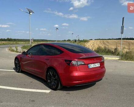 Червоний Тесла Модель 3, об'ємом двигуна 0 л та пробігом 69 тис. км за 25200 $, фото 5 на Automoto.ua