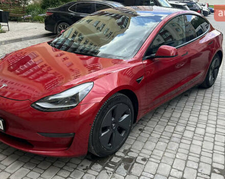 Красный Тесла Модель 3, объемом двигателя 0 л и пробегом 105 тыс. км за 22700 $, фото 3 на Automoto.ua