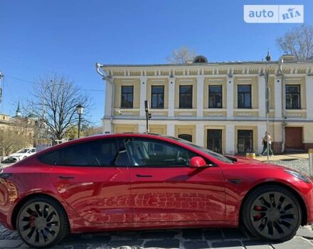 Красный Тесла Модель 3, объемом двигателя 0 л и пробегом 19 тыс. км за 27999 $, фото 8 на Automoto.ua
