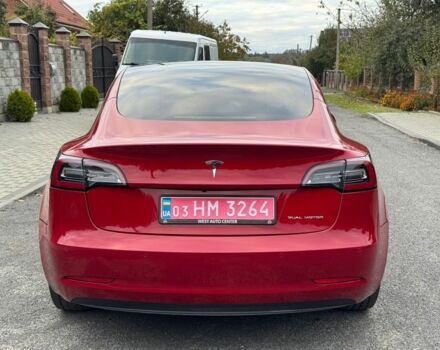 Червоний Тесла Модель 3, об'ємом двигуна 0 л та пробігом 65 тис. км за 21500 $, фото 3 на Automoto.ua