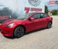 Красный Тесла Модель 3, объемом двигателя 0 л и пробегом 49 тыс. км за 21000 $, фото 1 на Automoto.ua